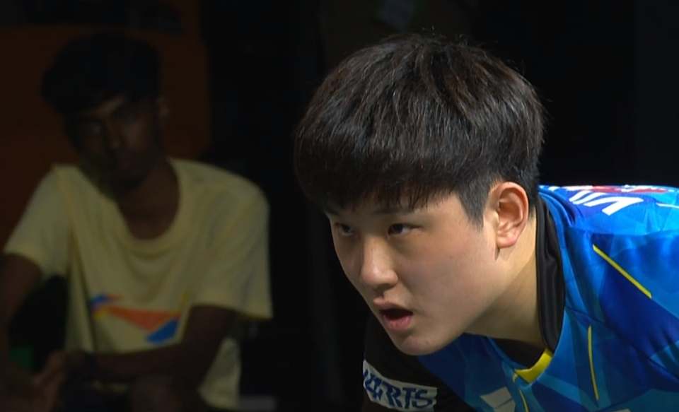 韩国队鏖战日本队，张本智和点燃赛场